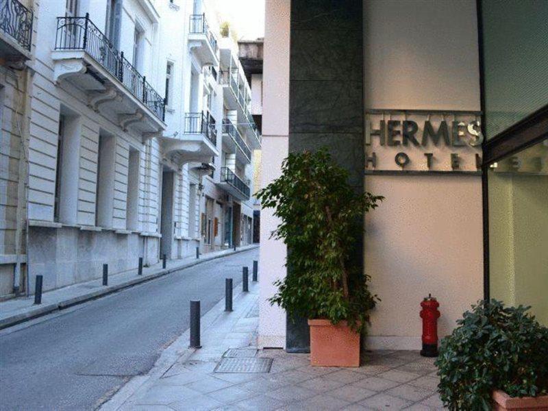 Hermes Hotel Athén Kültér fotó